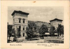 Borszék, Borsec; Remény Szálloda / hotel (képeslapfüzetből / from postcardbooklet) (15,4 x 10,9 cm) (non PC) (fl)