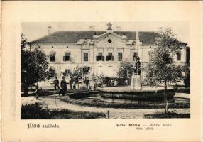 Borszék, Borsec; Mélik szálloda / hotel (képeslapfüzetből / from postcardbooklet) (15,4 x 10,9 cm) (non PC)