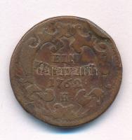 1762K 1kr Cu "Mária Terézia" T:F ph. Huszár: 1758., Unger III.: 1272.a