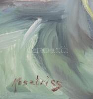 Kosztrics jelzéssel: Balerina. Olaj, vászon. Fakeretben. 80x60 cm