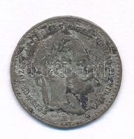 1869KB 10kr Ag "Magyar Királyi Váltó Pénz" T:VF patina Adamo M10.1