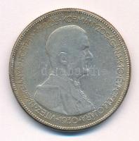 1930. 5P Ag hajas "Horthy jobbra" T:XF patina  Adamo P8