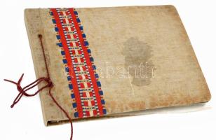 Molnár Adrienne Amerikába kikerült színésznőről összeállított album, fotók, újságkivágások