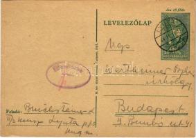 1944 Buchsteiner László zsidó KMSZ (közérdekű munkaszolgálatos) tábori posta II./2. levele családjának. Judaika / WWII Hungarian letter between Jewish labor serviceman and his family. Judaica (EB)