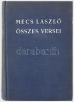 Mécs László összes versei 1920-1940. Számozott, 48. számú és a szerző, Mécs László (1895-1978) költő...