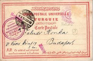 1898 (Vorläufer) Jerusalem. XXXI October MDCCIIC. Verlag der Ersten Internationalen Ansischtskarten-...