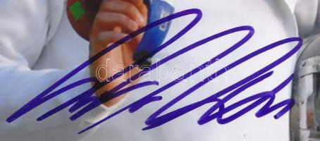 Szilágyi Áron (1990- ) háromszoros olimpiai bajnok, háromszoros világ- és négyszeres Európa-bajnok k...