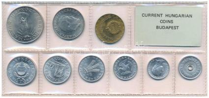 1982. 2f-20Ft (10xklf) érmés forgalmi sor fóliatokban T:UNC Adamo FO15