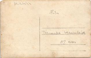 Pola, Pula (?); Teherautó beemelése a fedélzetre, matrózok / WWI Austro-Hungarian Navy, K.u.K. Krieg...