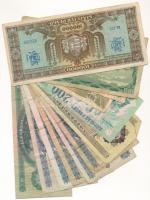 Vegyes 12db-os magyar és csehszlovák bankjegy tétel, közte 1998. 200Ft "FD" T:F,VG