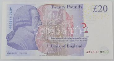 Nagy-Britannia DN (2007-2011) 20P T:AU sarokhajlás
Great Britain ND (2007-2011) 20 Pounds C:AU corn...