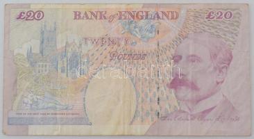 Nagy-Britannia DN (1999-2004) 20P T:F,VG
Great Britain ND (1999-2004) 20 Pounds C:F,VG 
Krause P#3...