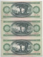 1975. 10Ft (7x) T:F közte szép papír 
Adamo F8