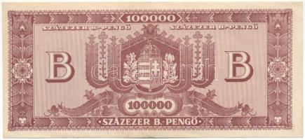 1946. 100.000BP T:F szép papír 
Adamo P36