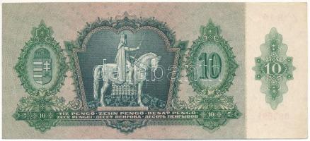 1936. 10P csillagos sorozatszám " *B 197 085691" T:XF 
Adamo P9