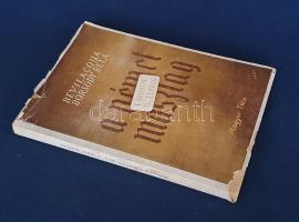 Bevilaqua Borsody Béla:  Német maszlag. I. Othotól Adolf Hitlerig (972-1945). Budapest, 1945. Magyar Téka (Általános Nyomda és Grafikai Intézet Rt.) 168 p. Egyetlen kiadás. Bevilaqua Borsody Béla (1885-1952) művelődéstörténész, helytörténész, muzeológus markáns koncepcióval megírt tanulmánya a Kárpát-medence birtoklása iránti német geopolitikai törekvések történeteként dolgozza ki Közép-Európa históriáját. A szenvedélyes hangon megírt vádirat a magyarok szenvedéstörténetének emlékezetes variánsa. Fűzve, kiadói borítóban, színes, illusztrált, enyhén sérült kiadói védőborítóban.