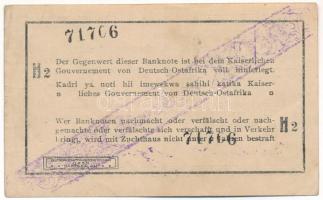 Német Kelet-Afrika 1916. 1R T:F folt
German East Africa 1916. 1 Rupie C:F spot
Krause P#19