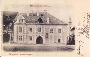 Kolozsvár the birth house of King Mátyás