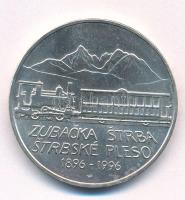 Szlovákia 1997 200K Ag "Centennial - hegyi vasút a Strba tóhoz." kapszulában T:UNC Slovakia 1997 200 Korun AG "Centennial - mountain railway to Strba Lake" in capsule C:UNC Krause KM#33