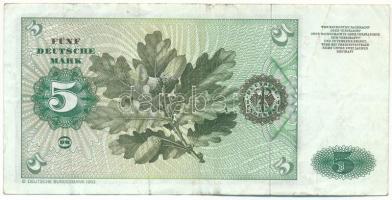 NSZK 1980. 5M T:F 
FRG 1980. 5 Mark C:F
Krause P#30b