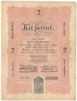 1848. 2Ft "Kossuth bankó" T:F tűnyom Adamo G106
