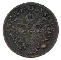 Olasz Államok / Lombardia-Velence 1852V 1c Cu T:VF Italian States / Lombardy-Venetia 1852V 1 Centesimo Cu C:VF Krause C#29.2