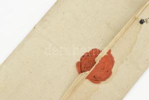 1801. márc. 2. Ladenburg (Németország, Baden-Württemberg) Német nyelvű levél gróf Klobusiczkynak, a ...