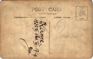 1925 Környe, cserkésztábor, sátrak és cserkészek / Hungarian boy scouts, scout camp with tents. phot...