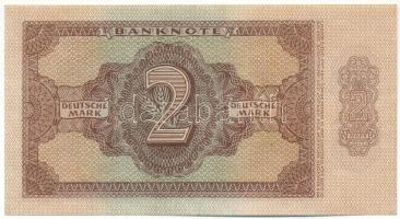 NDK 1948. 2M, 7 jegyű sorszám T:F szép papír
GDR 1948. 2 Mark, 7 digit serial C:F fine paper
Kraus...