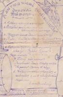 1916. április 29. A zarwanicai hadi színkör húsvéti műsora, a Zarwanicában állomásozó magyar katonák...