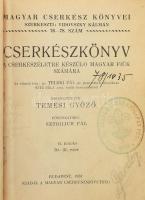 2 db cserkész könyv: Major Dezső: Cserkészőrsvezetők könyve. Magyar Cserkész Könyvei 9-13. sz. Bp., ...