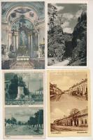 40 db régi magyar és történelmi magyar város képeslap / 40 pre-1945 Hungarian and historical Hungari...