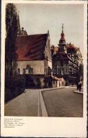 Praham Prag; Maislova ulice, Staronová synagoga / street, old synagogue, Josefov Maislova street Old New Synagogue