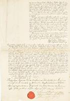 1768. március 13. Egri káptalan, Hiteles másolat Bárdossy Katalin részére a február 20-án tartott ká...