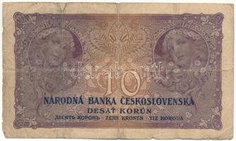 Csehszlovákia 1927. 10K T:VG Czechoslovakia 1927. 10 Korun C:VG Krause P#20