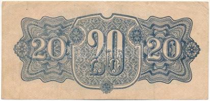 Csehszlovákia 1944. 20K T:F Czechoslovakia 1944. 20 Korun C:F Krause P#47