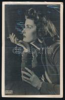 Karády Katalin (1910-1990) színésznő fotólap autográf aláírásával 9x14 cm