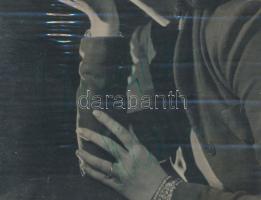 Karády Katalin (1910-1990) színésznő fotólap autográf aláírásával 9x14 cm