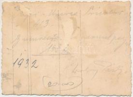 1932 RIPENSIA Temesvár labdarúgócsapat, focisták. Ripensia - Unirea Tricolor Bucuresti (Bukarest) 4:...