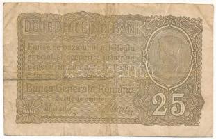 Románia / Német megszállás 1917. 25b T:F Romania / German occupation 1917. 25 Bani C:F Krause P#M1