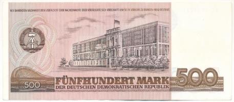 NDK 1985. 500M kiadatlan T:XF
GDR 1985. 500 Mark not issued C:XF
Krause P#33