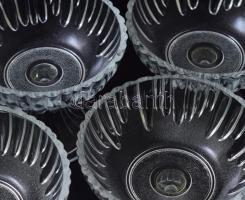 Fagylaltos kehely garnitúra, 6 darab, d: 12,5 cm, m: 10,5 cm