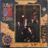 Duran Duran - Seven And The Ragged Tiger.  Vinyl, LP, Album, Jugoton-EMI, Jugoszlávia, 1984. VG+ szétvált ragasztású tokkal