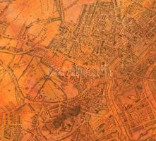 Donne Bristol térképe. Réz nyomólemez pozitív képpel, "Plan of Bristol by B. Donne, 1826" ...