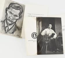 Petőfi Sándort és József Attilát bemutató képes mappák, Képzőművészeti Alap Kiadóvállalata, 2 db