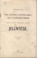 A budapesti kádár, esztergályos, kosárkötő, kaptafavágó és kefekötő ipartestület 1899 évi jelentése; 1900 Somossy Elek