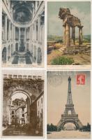 21 db RÉGI külföldi város képeslap vegyes minőségben / 21 pre-1945 European town-view postcards in m...
