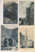 21 db RÉGI külföldi város képeslap vegyes minőségben / 21 pre-1945 European town-view postcards in m...