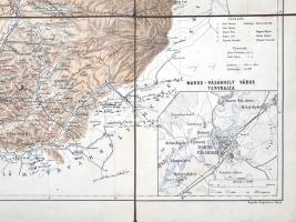 [Térkép] Maros-Torda megye térképe. Tervezte: Gönczy Pál. Mértéke: 1 : 300.000 (1886)
Budapest, 188...