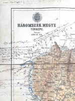 [Térkép] Háromszék megye térképe. Tervezte: Gönczy Pál. Mértéke: 1 : 300.000. (1887)
Budapest, 1887...
